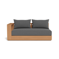 Hayman Teak 2 Seat 1 Arm Left