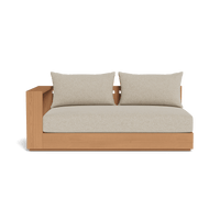 Hayman Teak 2 Seat 1 Arm Left