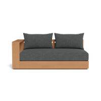 Hayman Teak 2 Seat 1 Arm Left