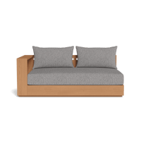 Hayman Teak 2 Seat 1 Arm Left