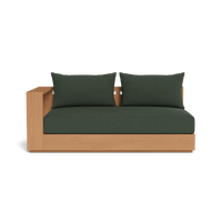 Hayman Teak 2 Seat 1 Arm Left