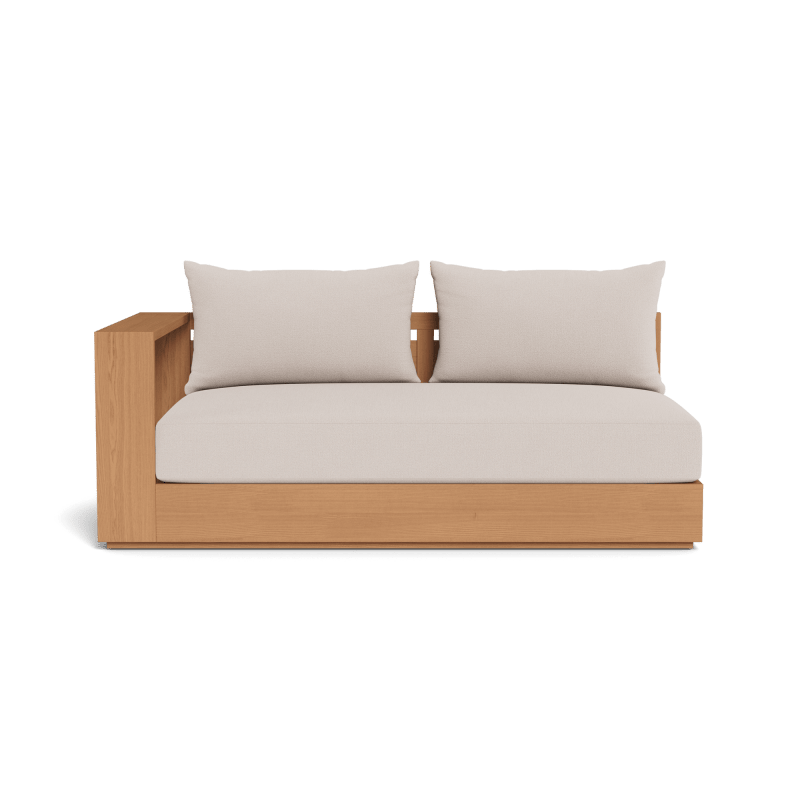 Hayman Teak 2 Seat 1 Arm Left