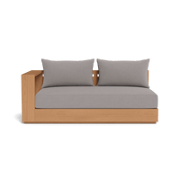 Hayman Teak 2 Seat 1 Arm Left