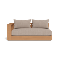 Hayman Teak 2 Seat 1 Arm Left