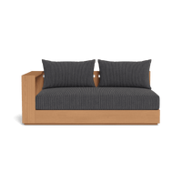 Hayman Teak 2 Seat 1 Arm Left