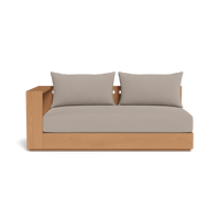Hayman Teak 2 Seat 1 Arm Left