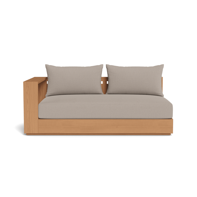 Hayman Teak 2 Seat 1 Arm Left