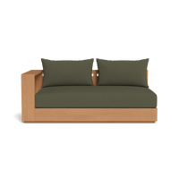 Hayman Teak 2 Seat 1 Arm Left