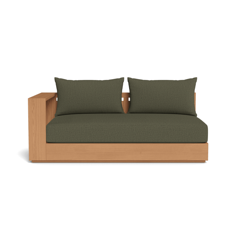 Hayman Teak 2 Seat 1 Arm Left