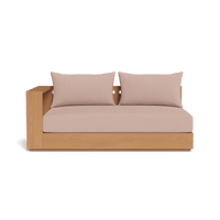 Hayman Teak 2 Seat 1 Arm Left