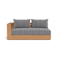 Hayman Teak 2 Seat 1 Arm Left