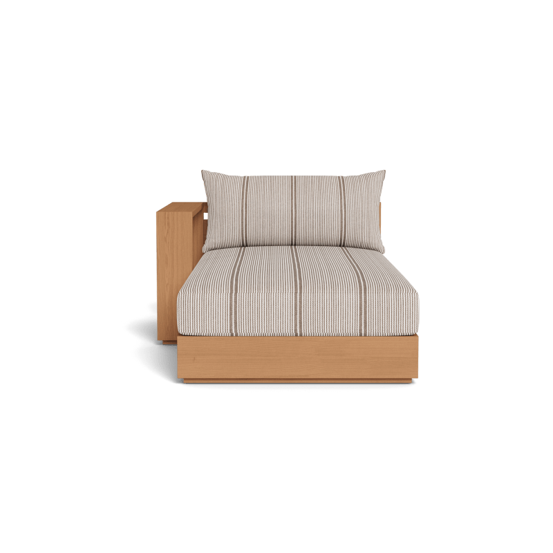 Hayman Teak Chaise Left