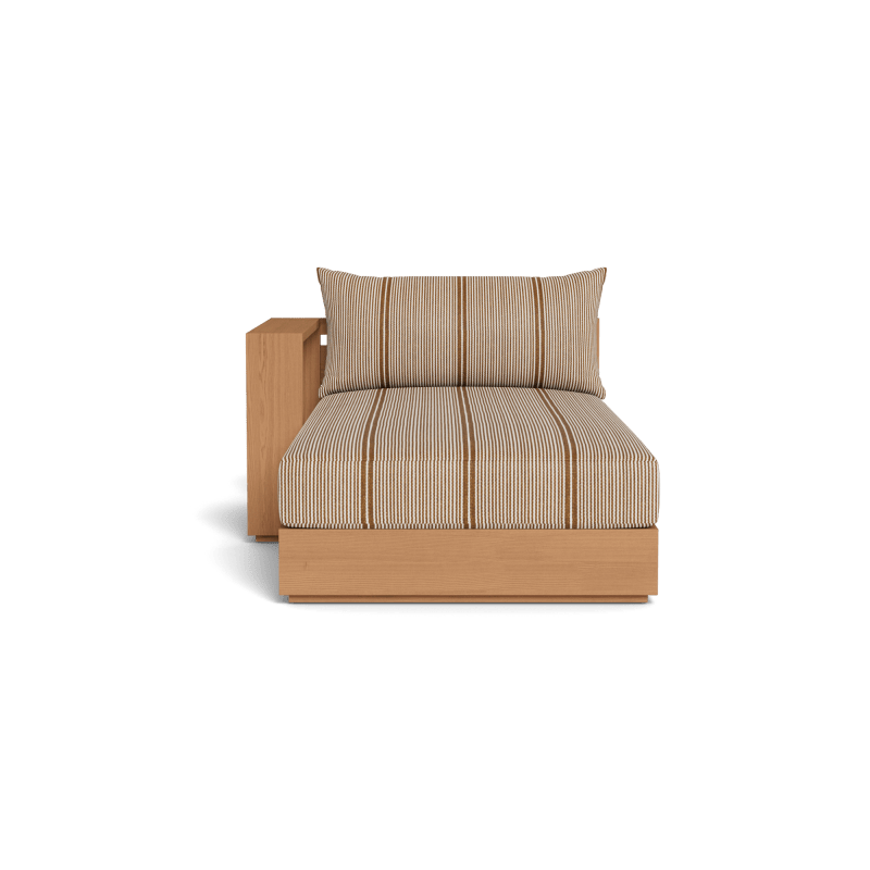 Hayman Teak Chaise Left