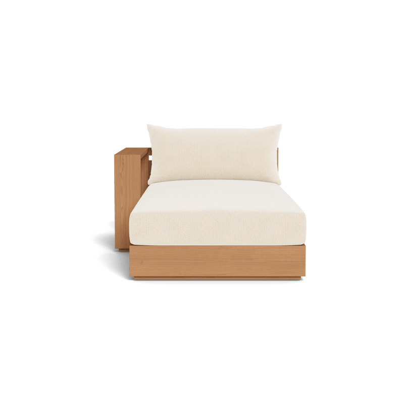 Hayman Teak Chaise Left