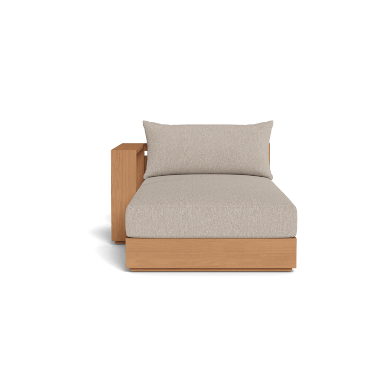 Hayman Teak Chaise Left