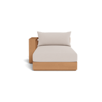 Hayman Teak Chaise Left