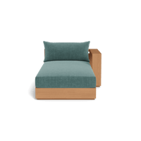 Hayman Teak Chaise Right