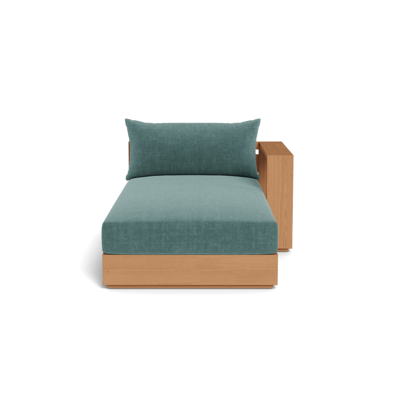 Hayman Teak Chaise Right