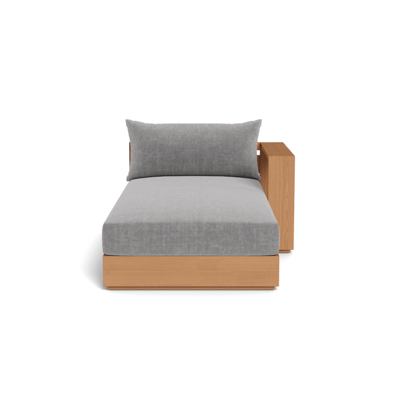Hayman Teak Chaise Right