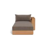 Hayman Teak Chaise Right