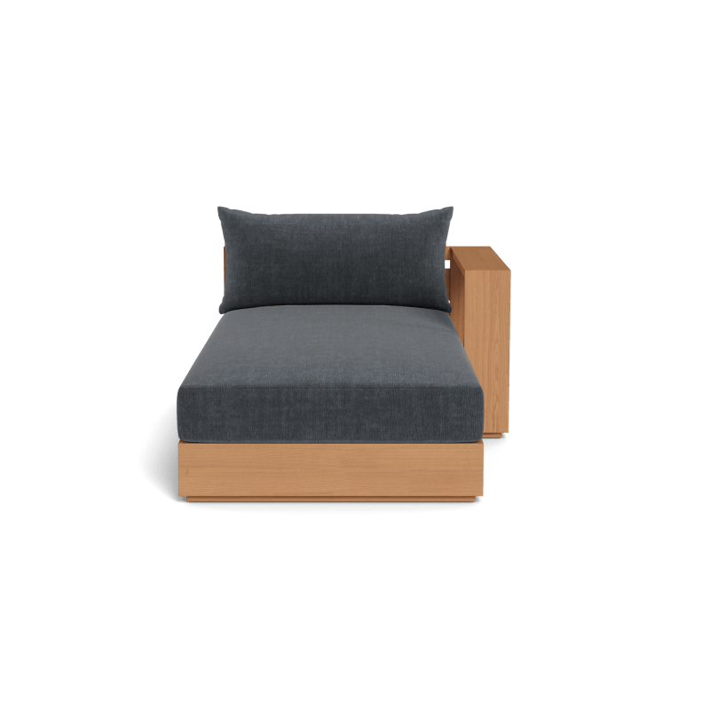 Hayman Teak Chaise Right