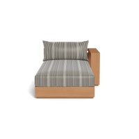 Hayman Teak Chaise Right