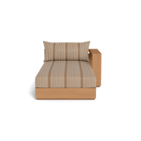 Hayman Teak Chaise Right