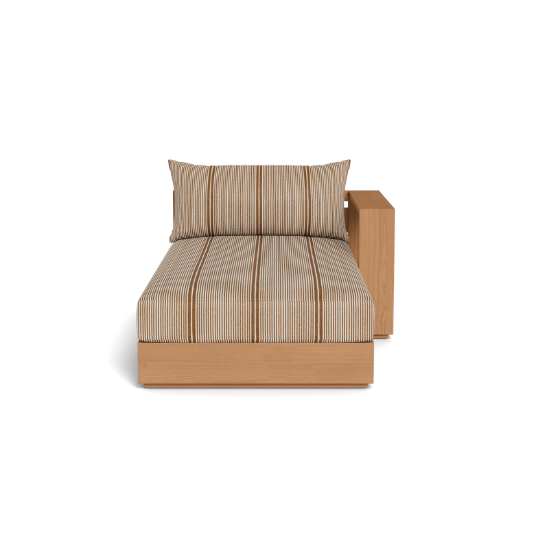 Hayman Teak Chaise Right