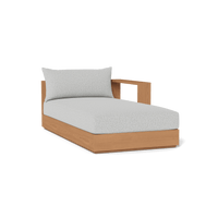 Hayman Teak Chaise Right