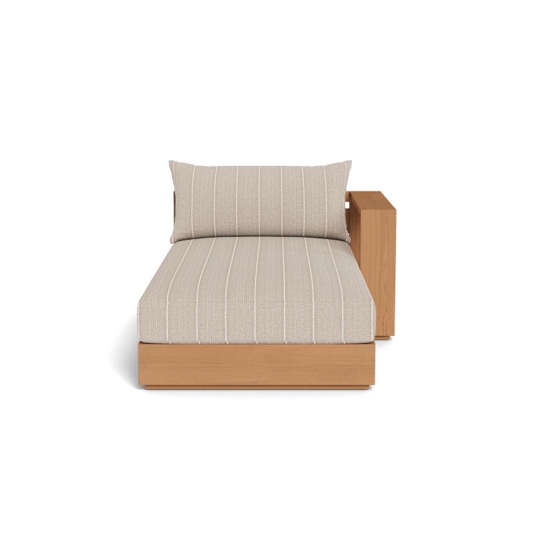 Hayman Teak Chaise Right