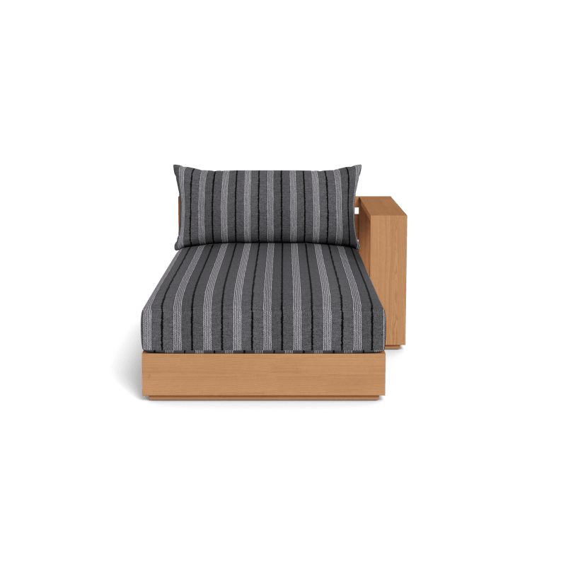 Hayman Teak Chaise Right