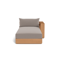 Hayman Teak Chaise Right