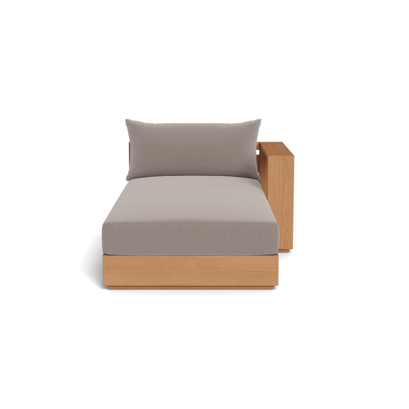 Hayman Teak Chaise Right