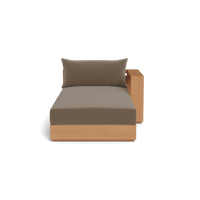 Hayman Teak Chaise Right