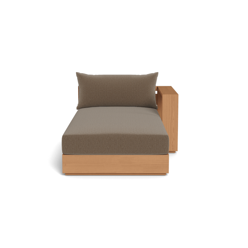 Hayman Teak Chaise Right