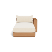 Hayman Teak Chaise Right
