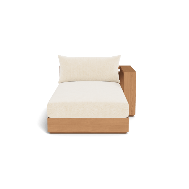 Hayman Teak Chaise Right