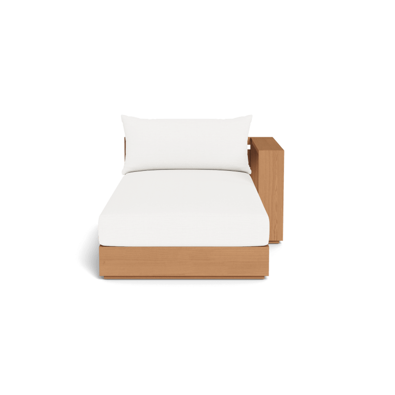 Hayman Teak Chaise Right