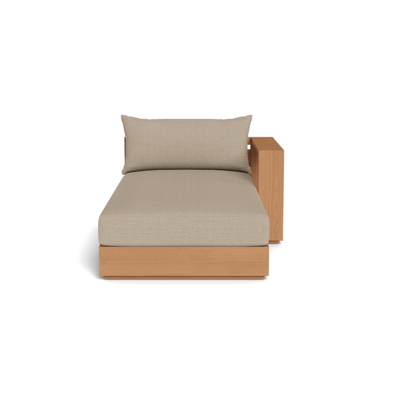 Hayman Teak Chaise Right