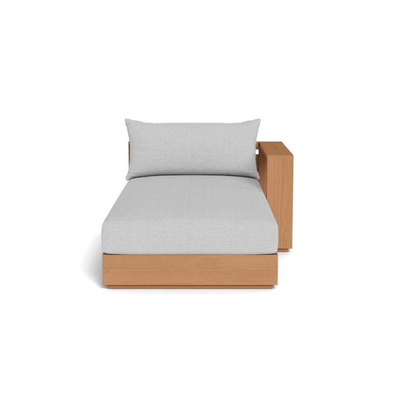 Hayman Teak Chaise Right