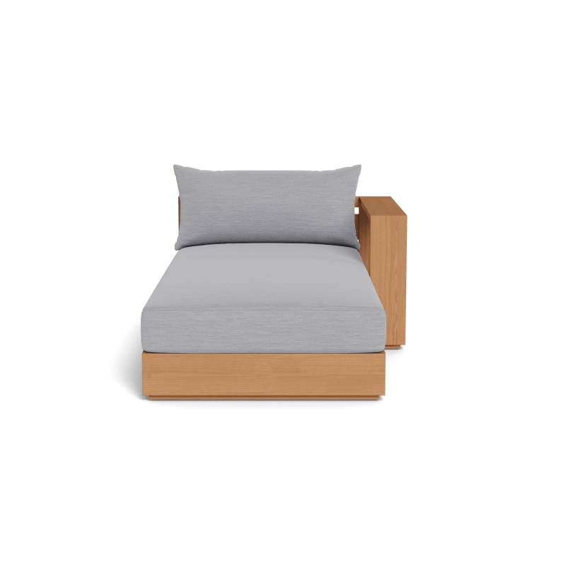 Hayman Teak Chaise Right