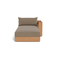 Hayman Teak Chaise Right
