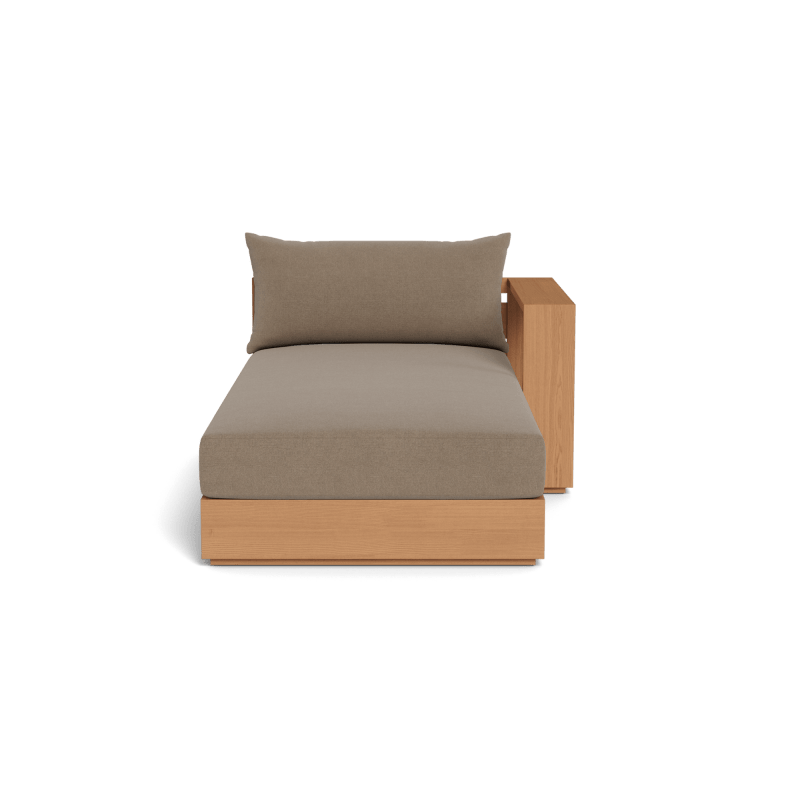 Hayman Teak Chaise Right