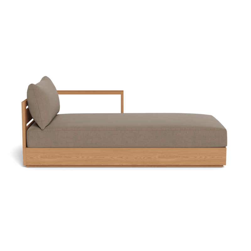 Hayman Teak Chaise Right