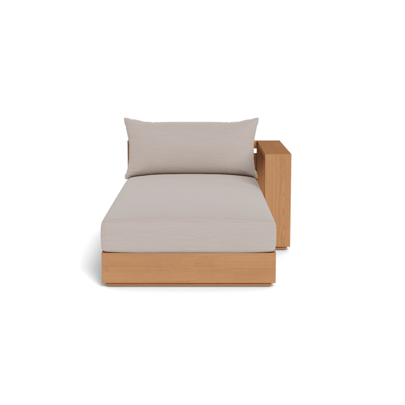 Hayman Teak Chaise Right