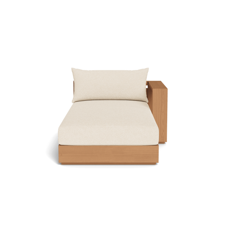 Hayman Teak Chaise Right