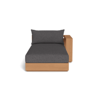 Hayman Teak Chaise Right