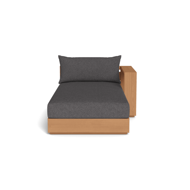 Hayman Teak Chaise Right