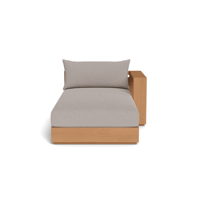 Hayman Teak Chaise Right