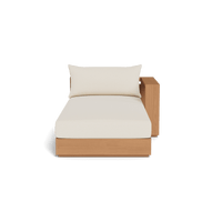 Hayman Teak Chaise Right
